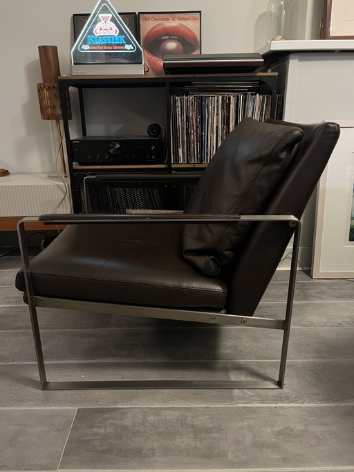Sillón de cuero SOHO Concept
