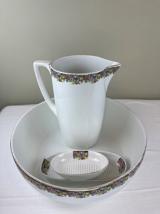 Antico Set da Toilette – Onnaing, Oggetti decorativi, Porcellana (photo 12 of 13)