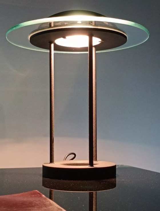 Original Saturn lamp by Robert Sonneman for G. Kovacs 1980 – G Kovacs, Table lamps, Metal (photo 9 of 12)