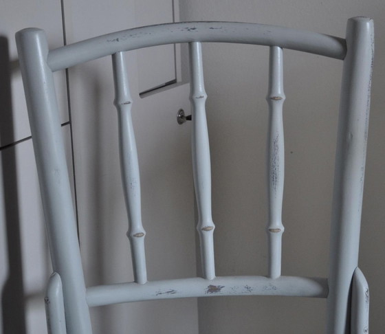Set of Grey Bistro Chairs from Lichtig, 1900s – Dining chairs (photo 7 of 13)
