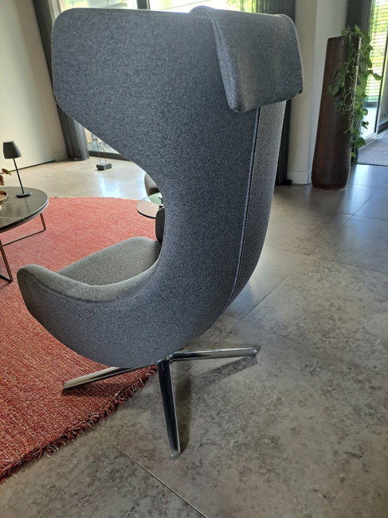Image 1 of 2x Vitra Sessel - 1x Repos & 1x Repos Grande & 2 Ottemans