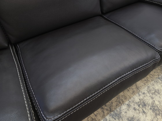 Image 1 of Sofá grande Roche Bobois, sofá de diseño, sofá de cuero marrón