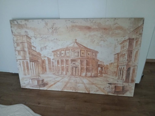 Art - 92x150cm - La cittá ideal