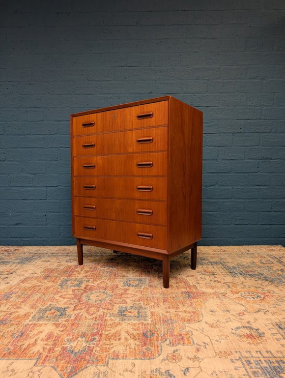 Image 1 of Vintage ladekast, Deens design, jaren 60