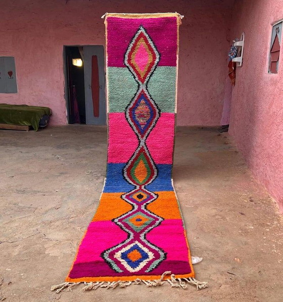 Handgefertigter Läufer 350cm x 70cm – Teppiche & Läufer, Wool (photo 10 of 10)