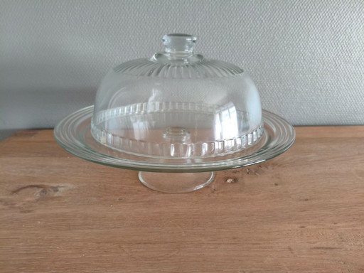 Cupola di formaggio o pasta sfoglia vintage. 3 pezzi. 2 presentazioni.