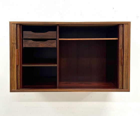 Image 1 of Rollladenschrank aus Palisander von Kai Kristiansen für Feldballes