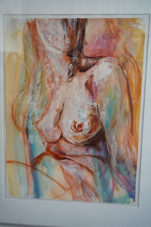 Pastel Painting by Ingeborg Muller