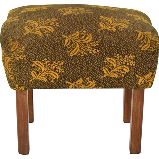 Mid-century Stool or Tabouret Czechoslovakia 1950s