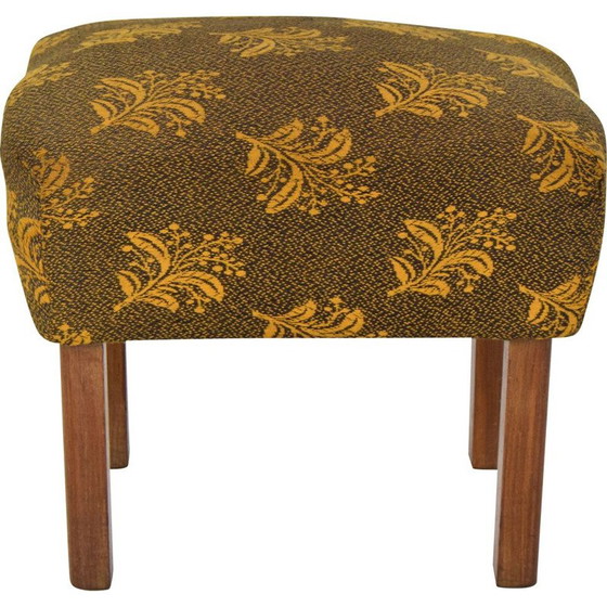 Image 1 of Mid-century Stool or Tabouret Czechoslovakia 1950s