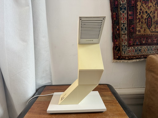 Postmodern Zig Zag Tafellamp – Belgische Designlamp, jaren 80