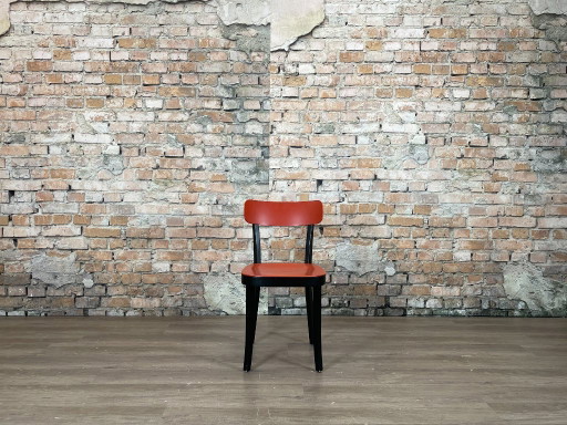 Ensemble de 4 chaises Vitra Basel – eetkamerstoelen, Plastic, Wood (photo 2 of 15)