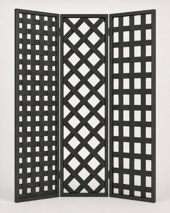 Image 1 of Trois Rythmes — Paravent sculptural tissé