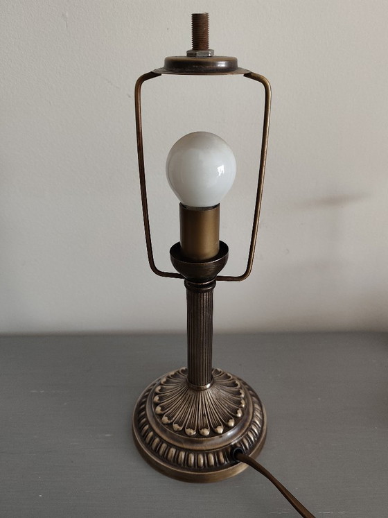 Image 1 of Antique lamp with nylon tassels