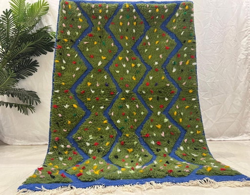 Tapis marocain artesanal en laine 250cmx150cm