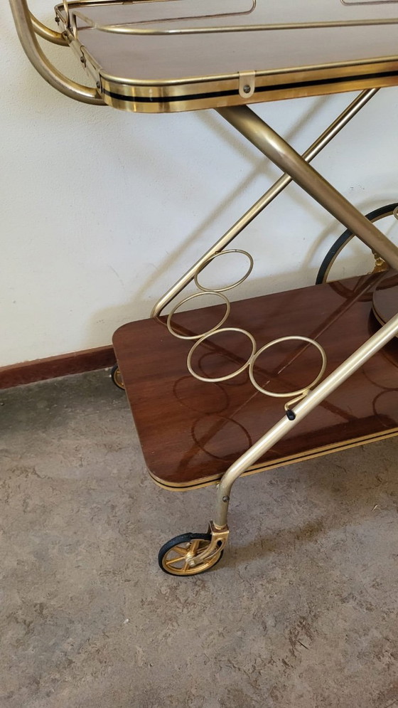 Image 1 of French serving trolley from the 1960s