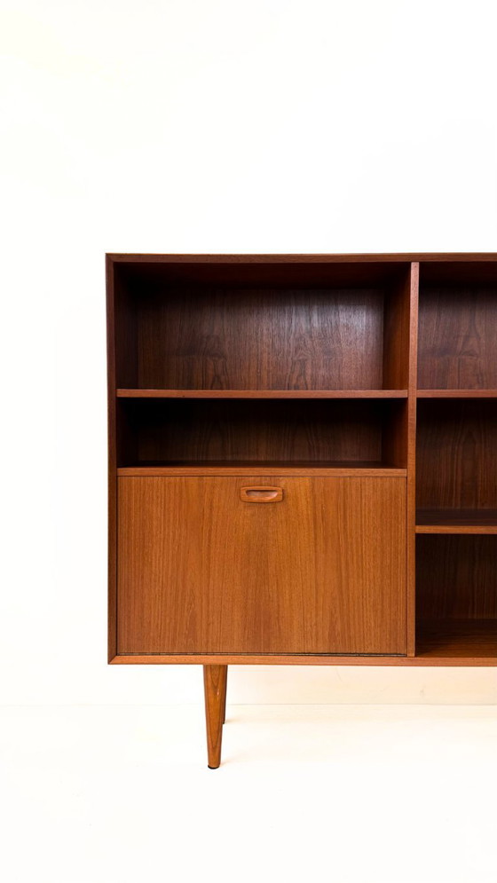 Image 1 of Libreria vintage in teak di metà secolo, Danimarca, anni '60