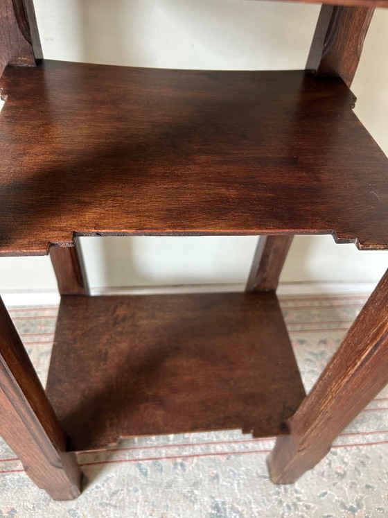 Art Deco Side table – Wood (photo 6 of 10)