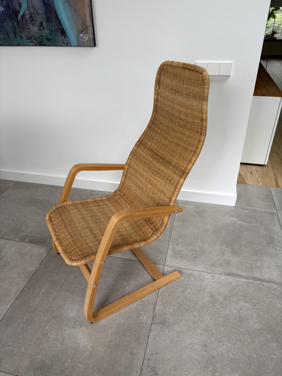 Ikea Öland Fauteuil, Ontworpen Door Yngve Ekström – Rattan, Wood (photo 4 of 5)