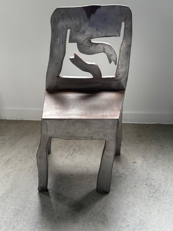 Image 1 of Klaas Gubbels Stoel object staal