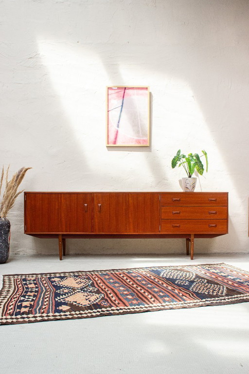Vintage teak sideboard chest of drawers Fristho Modulus Danish 60s