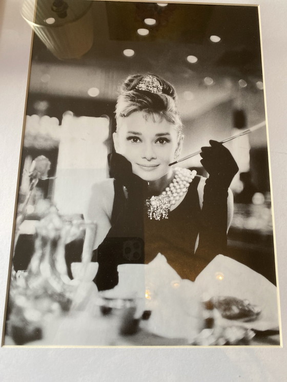 Audrey Hepburn 60s in elegant frame – Photography, Glass, Mdf (photo 3 of 8)