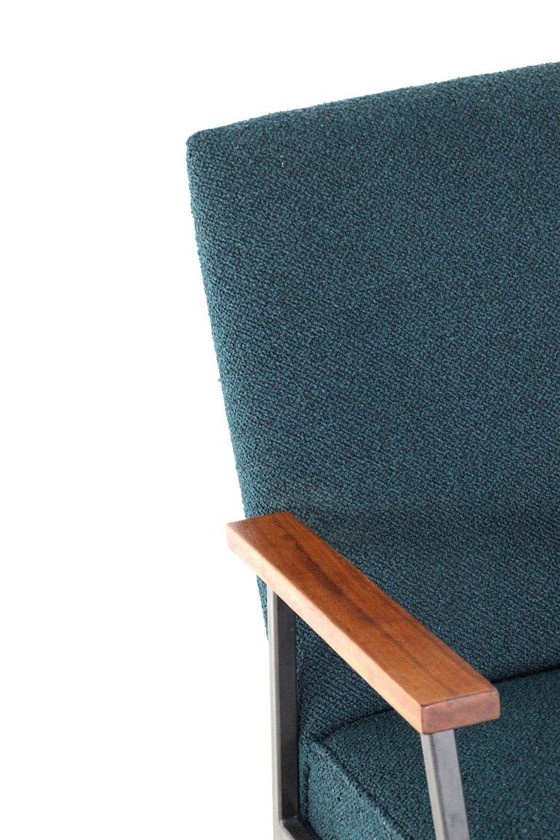 Image 1 of Fauteuil Gispen 'Genie' vintage nouvellement rembourré