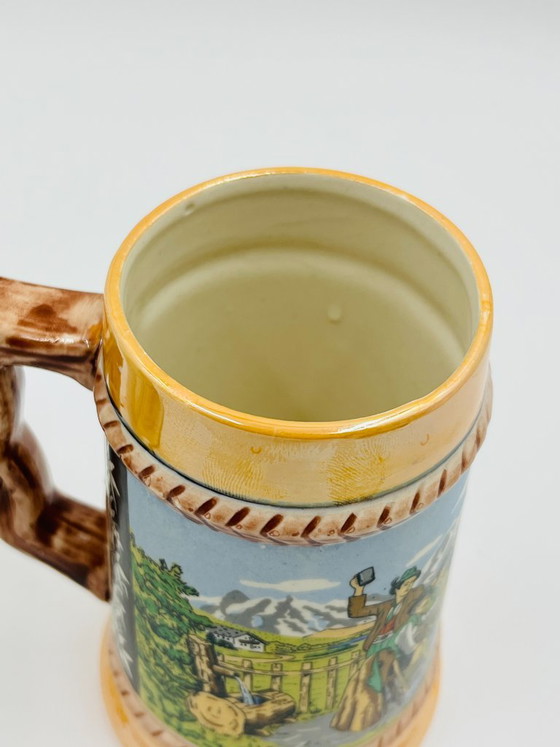 Lot 2 Chopes à Bière Vintage – Verres et carafes, Céramique (photo 7 of 9)