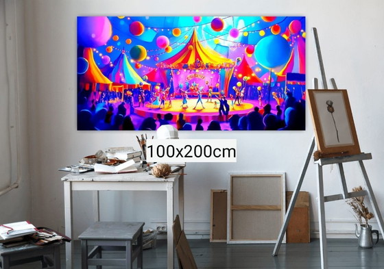 Image 1 of Maria Rosario ARROYO - The Circus Charm XXL - Toile d'artiste