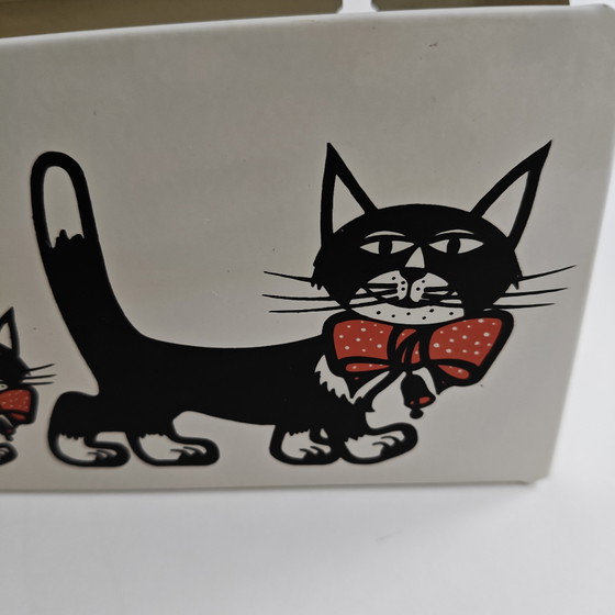 Image 1 of Lampada da parete vintage a forma di gatto – Lampada da parete giocosa con gattino – Illuminazione decorativa anni '80