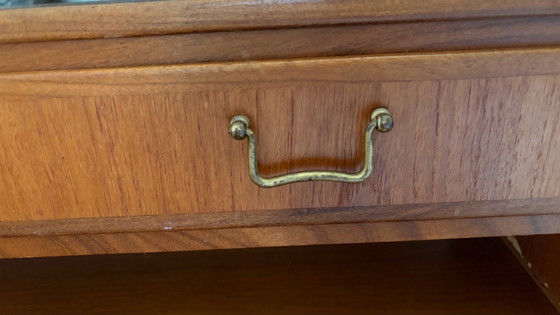 Unidad de teca Mid-Century de dos piezas – Armarios de almacenamiento, Madera (photo 12 of 12)