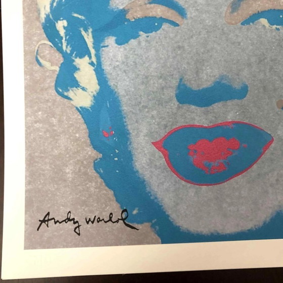 1990s After Andy Warhol "Marilyn Monroe" Lithograph – Lithographs & prints, Paper (photo 10 of 11)