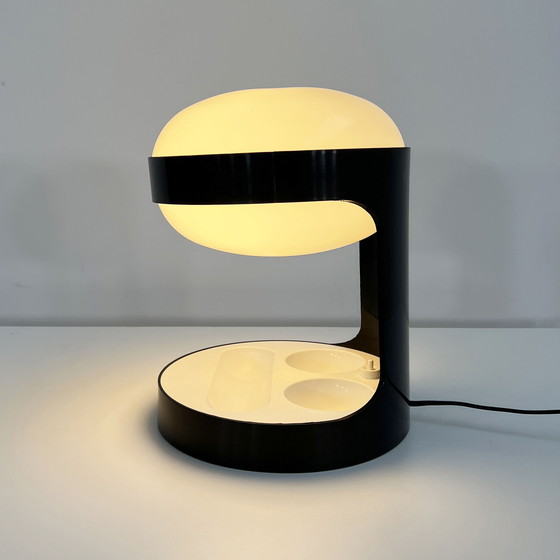 Image 1 of Black Kd29 Table Lamp By Joe Colombo For Kartell, 1960S