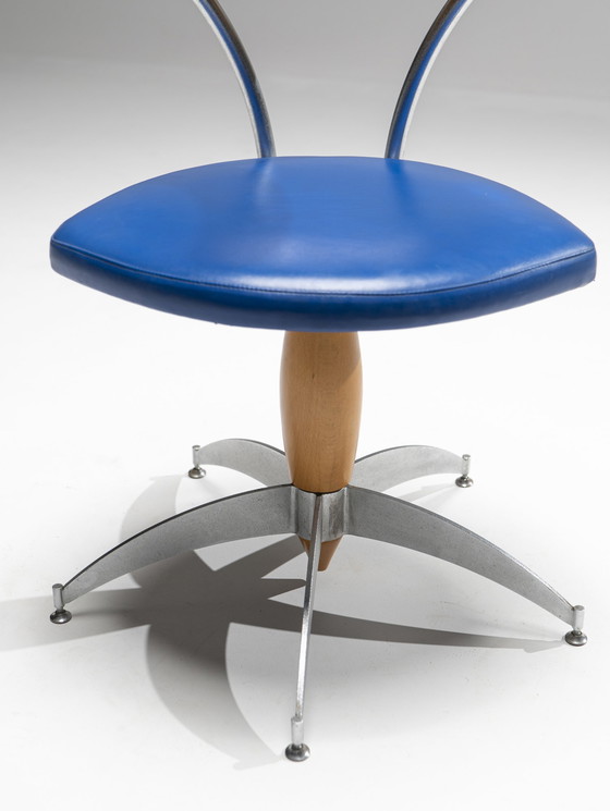 Image 1 of Swivel Chair in Style of Bořek Šípek, Italy, 1980s