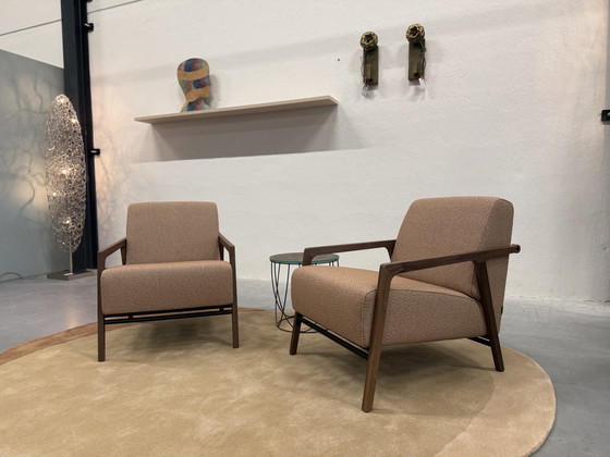 Image 1 of 2 fauteuils Harvink Splinter Twinwool