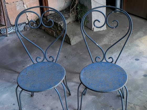 Tuinmeubelen in ijzer – Iron, Art Nouveau (photo 6 of 9)