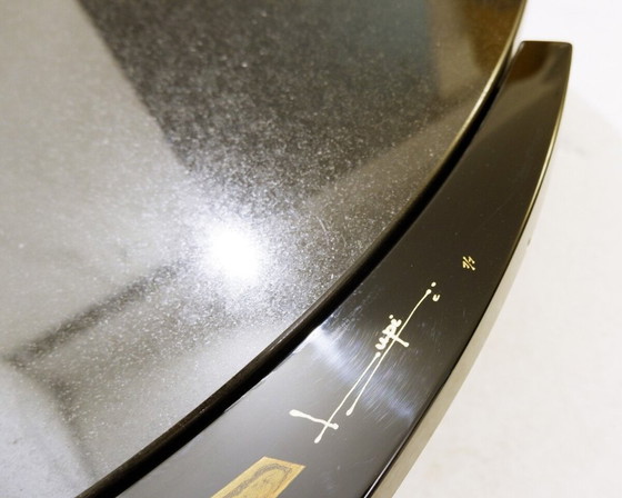 Image 1 of Großer Antonio Lupi Couchtisch 1/1, schwarze Granitplatte – Italien