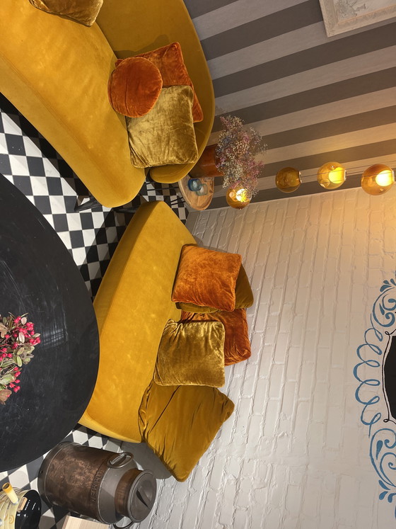 Image 1 of Zetel en poef Minotti