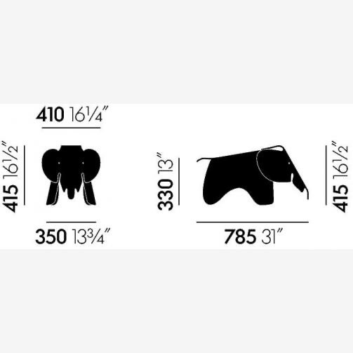 Image 1 of Eames éléphant blanc