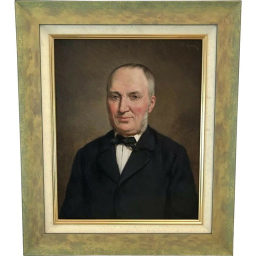 Öl auf Leinwand Vintage Lyon Schule signiert von Paul Claude Jance