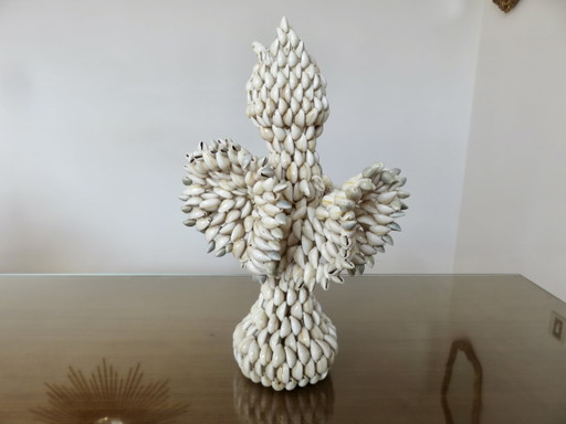 Shell Vase, South Pacific, Hawaii, Polynesia, 1970