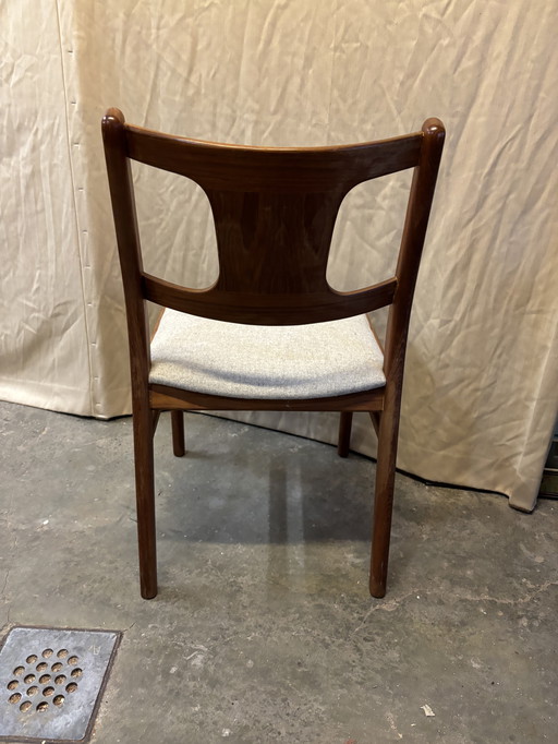 Mid-century Deens design eetkamer stoelen 