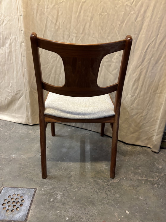 Image 1 of Mid-century Deens design eetkamer stoelen 