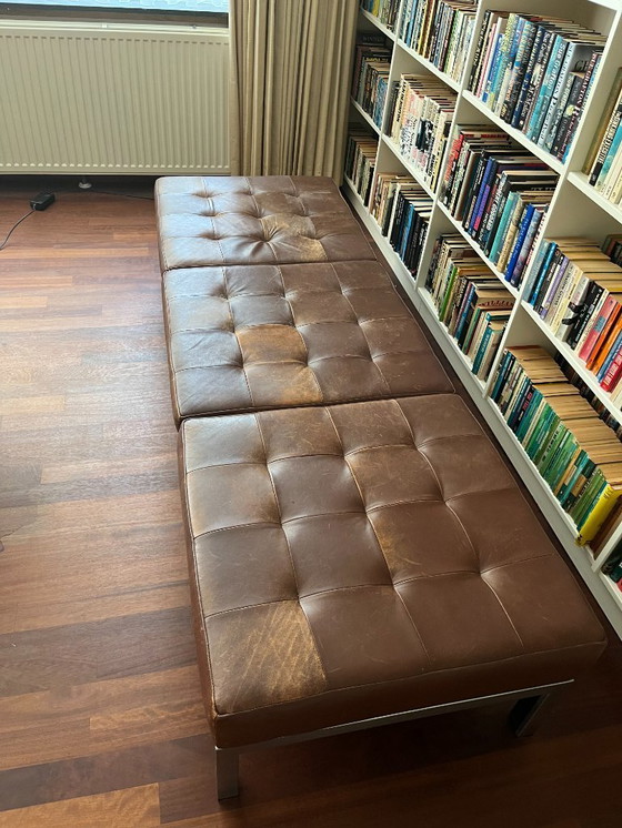 Image 1 of Canapé en cuir (marque inconnue)