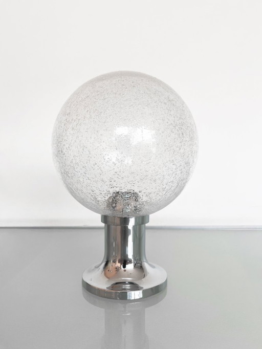 Lampe de table vintage Hillebrand Leuchten 1970