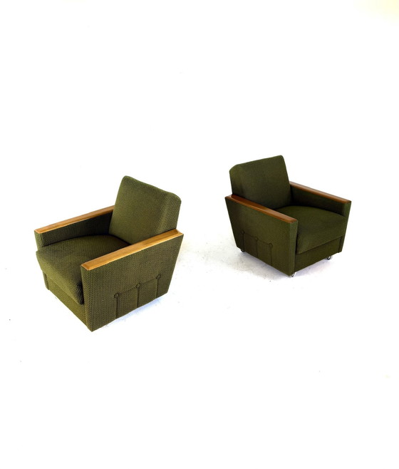 Image 1 of Set van 2 vintage fauteuils ‘60