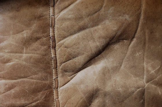 Image 1 of Vintage Mid-Century German Modern Leather Swivel Chairs by Carl Straub, 1950s, Set of 2