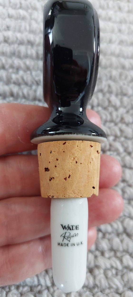 Image 1 of Vintage porcelain port wine decanter