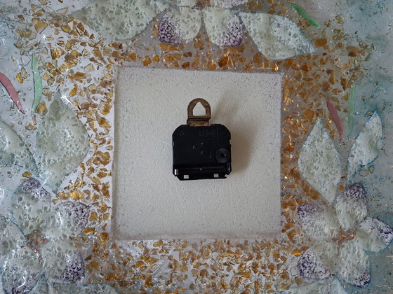 Image 1 of Magnífico reloj de pared de Gianfranco Costantin – Cristal artístico de Murano