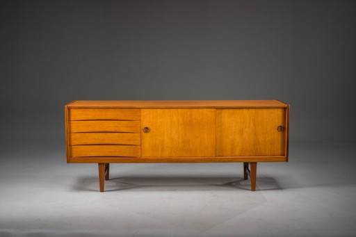 Ulvö dressoir van teakhout, ontworpen door Erik Wörtz voor Ikea, 1964.